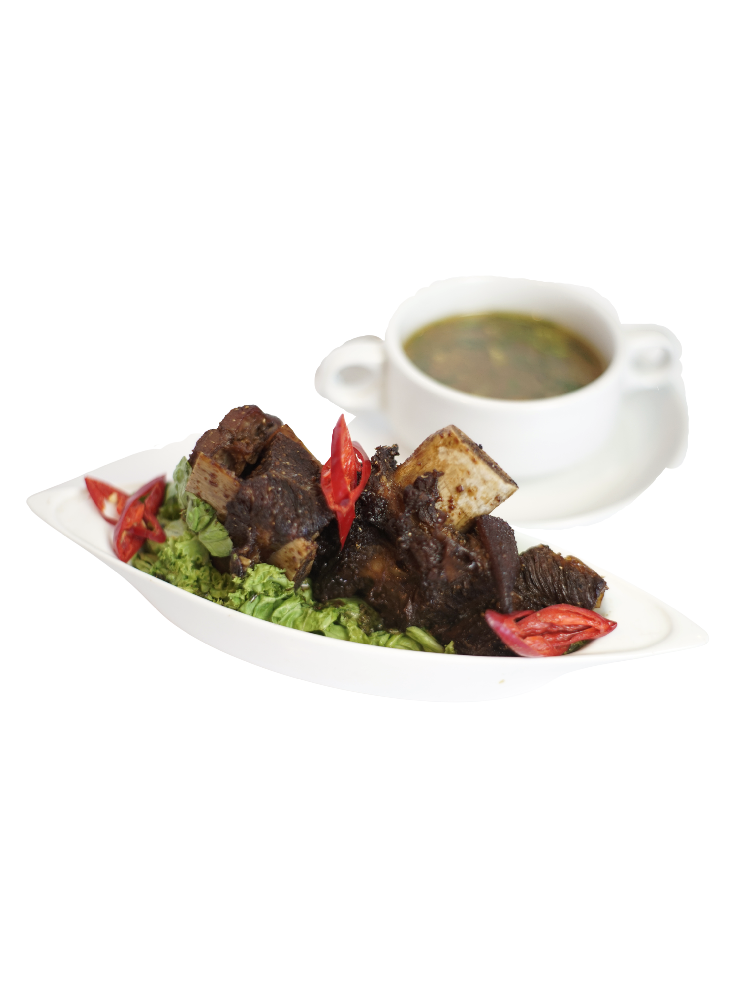 Sop Iga (Bakar/Goreng)